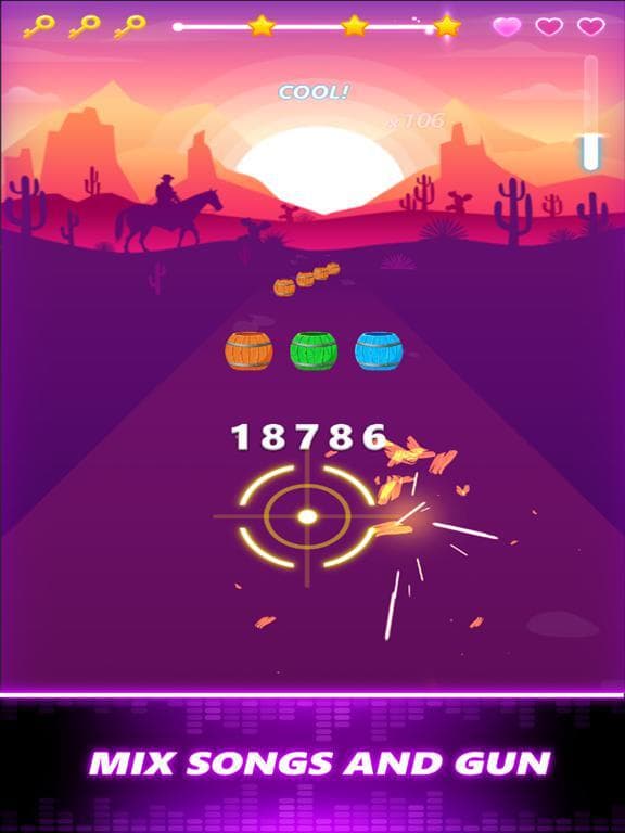 Beat Fire 3D: EDM Music Game screenshot 2