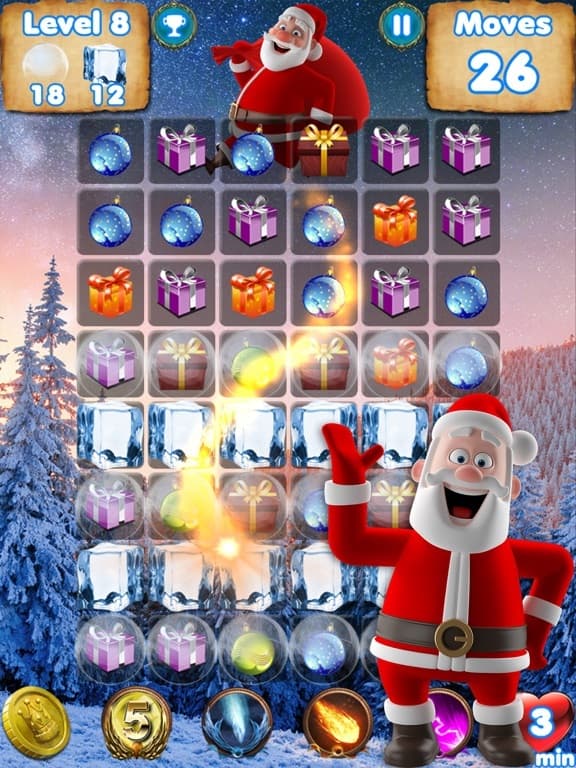 Santa Claus Calls You - 3D christmas games tracker screenshot 2