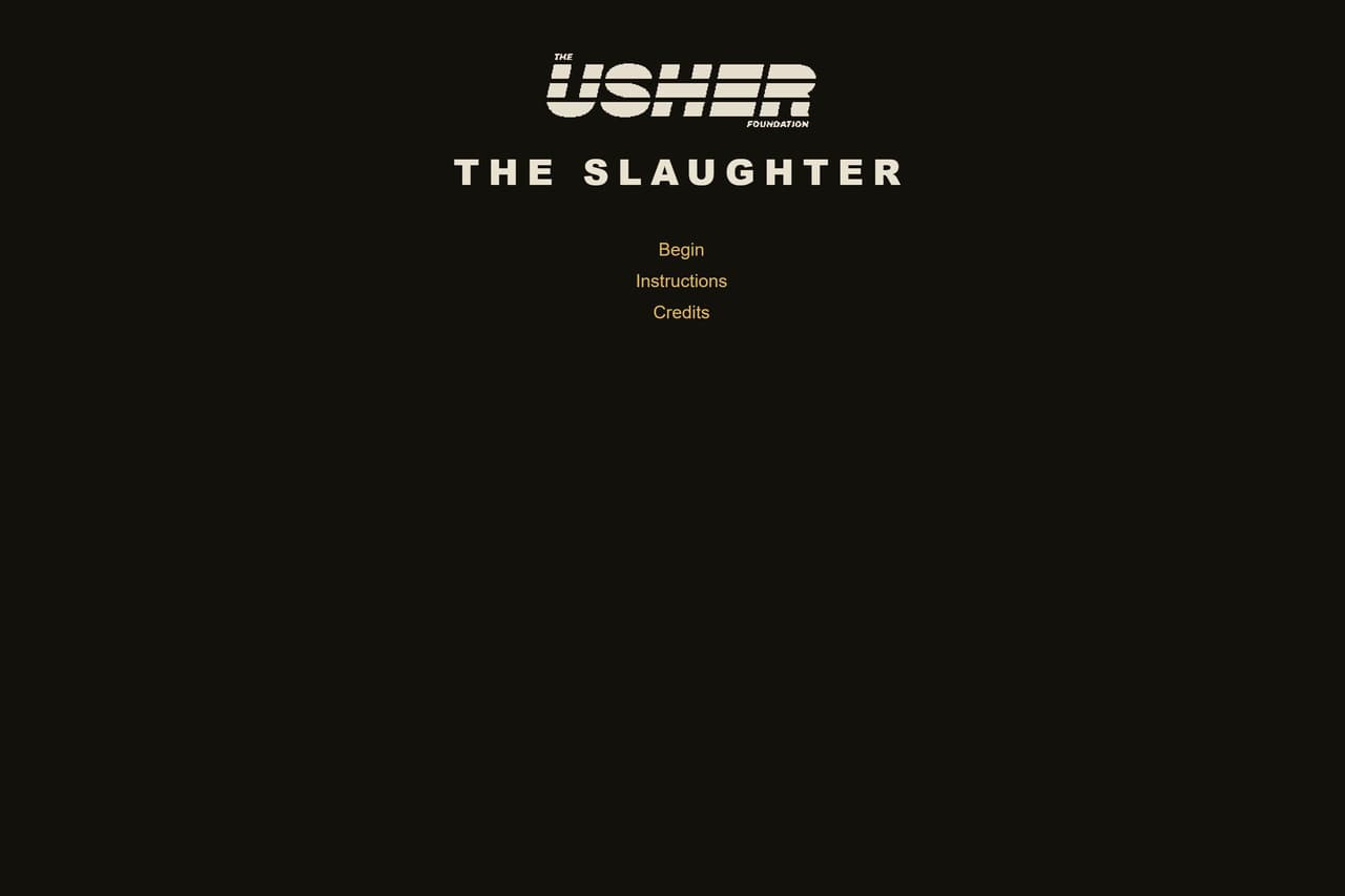 The Usher Foundation VII: The Slaughter screenshot 2