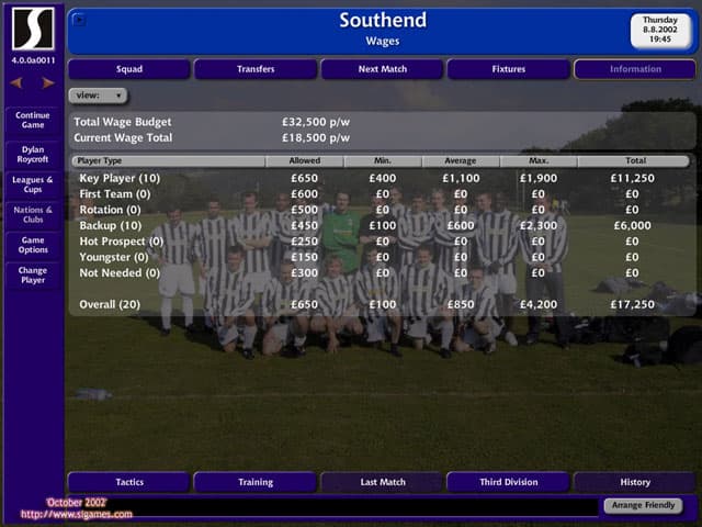 Championship Manager 4 screenshot 3