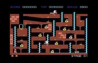 Bagman Comes Back (C64 version) screenshot 3