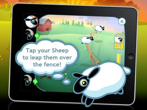 Leap Sheep! HD screenshot 2
