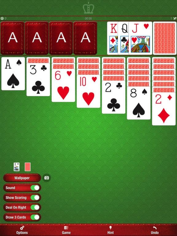 Solitaire 2G screenshot 2