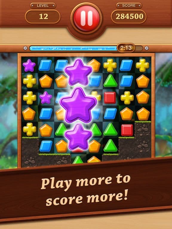 Wooden Match 3 - Puzzle Blast screenshot 5