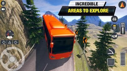Coach Bus Driving Simulator 3D screenshot 2