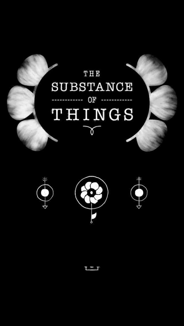 The Subtance of Things