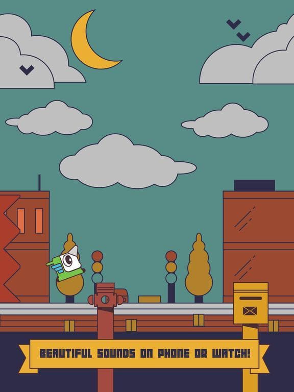 Unicorn Bird Watch: retro jump screenshot 5