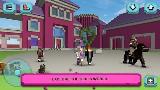 Girls World Exploration: Crafting & Building screenshot 3