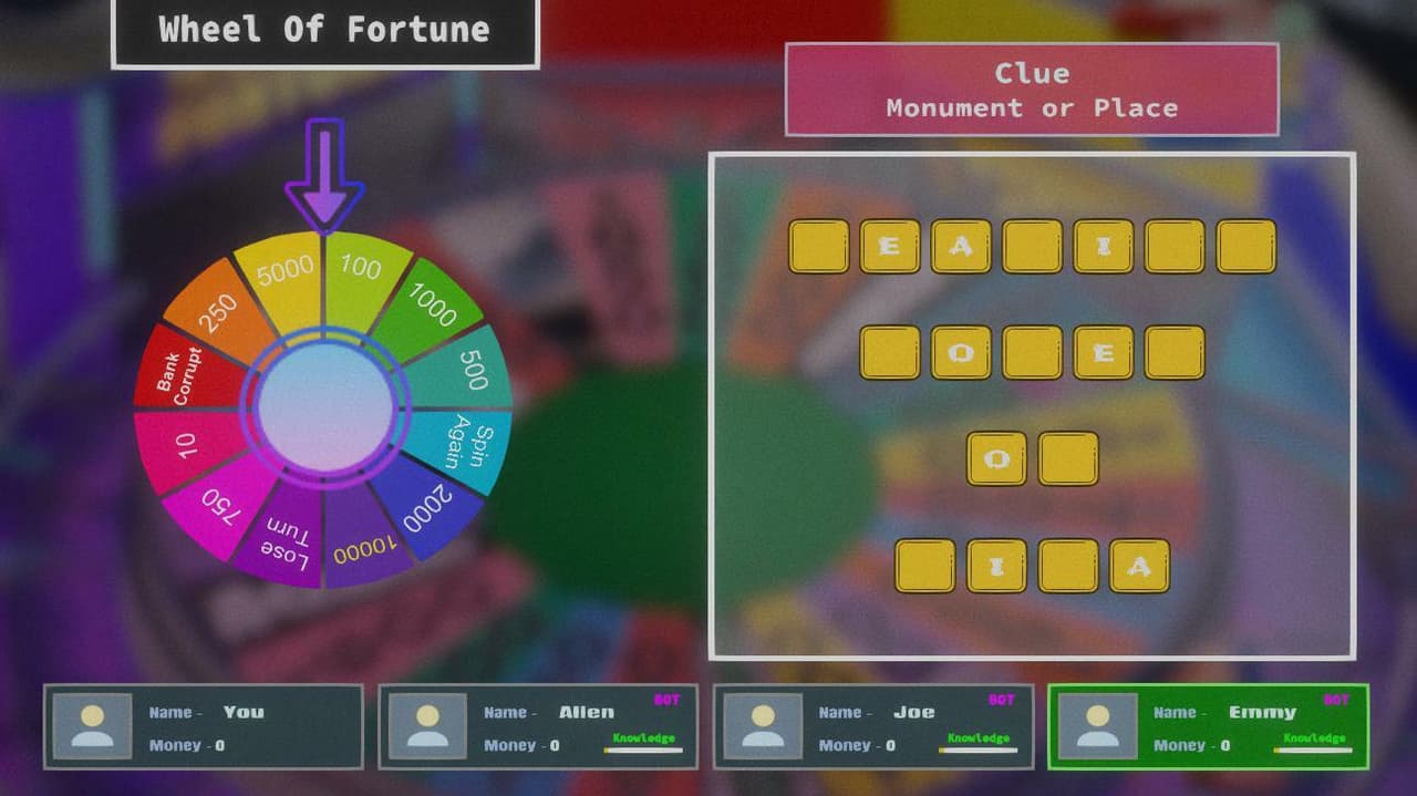 Wheel Of Fortune - Mini Version screenshot 3