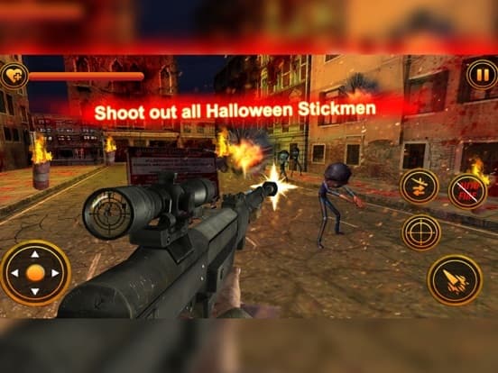 Stickman Zombie Sniper Shooter screenshot 2