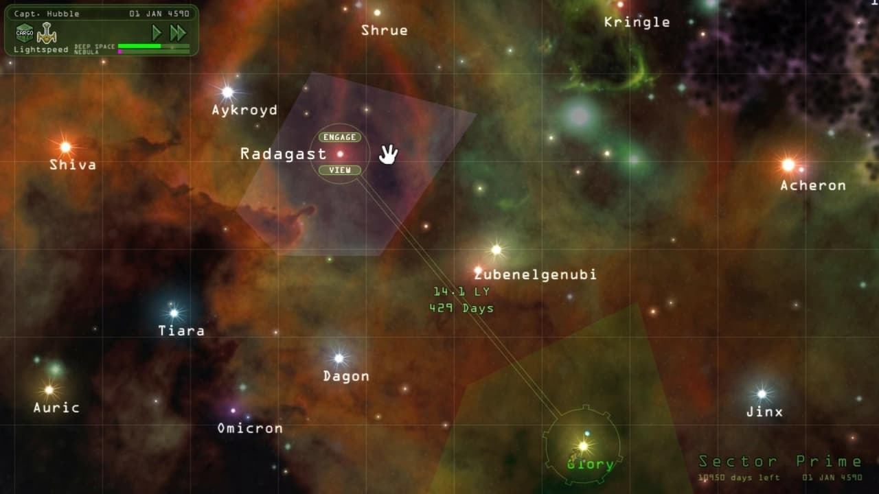 Weird Worlds: Return to Infinite Space Demo screenshot 3