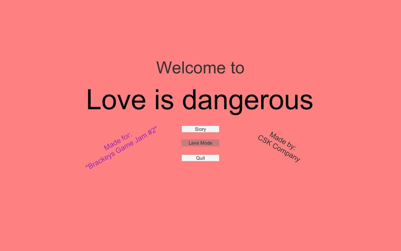 Love is dangerous