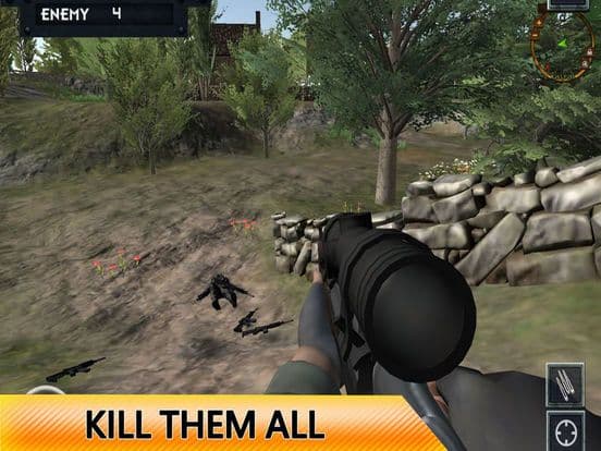 US Military Sniper Shoot War