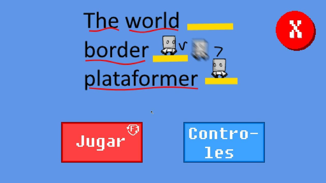 The world border plataformer screenshot 2