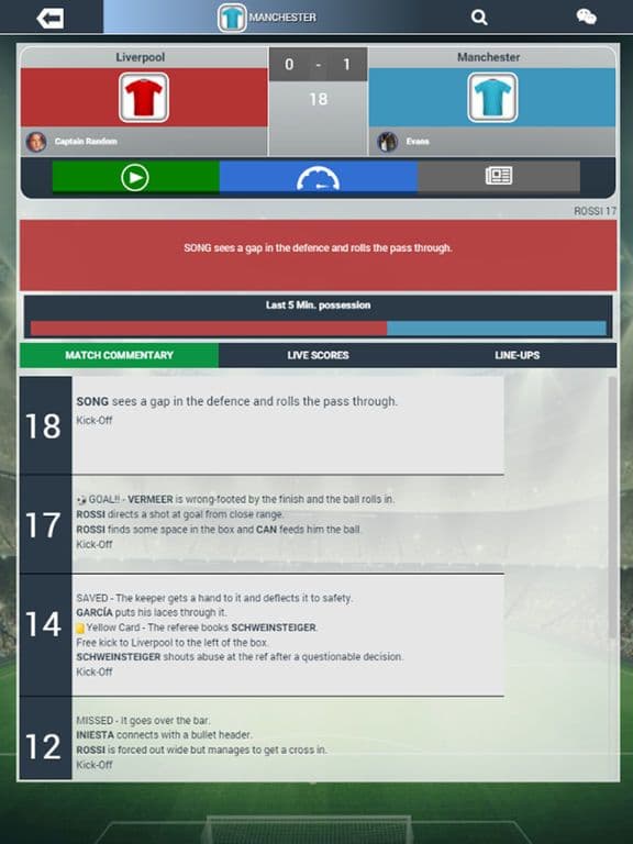 Soccer Manager Worlds screenshot 4