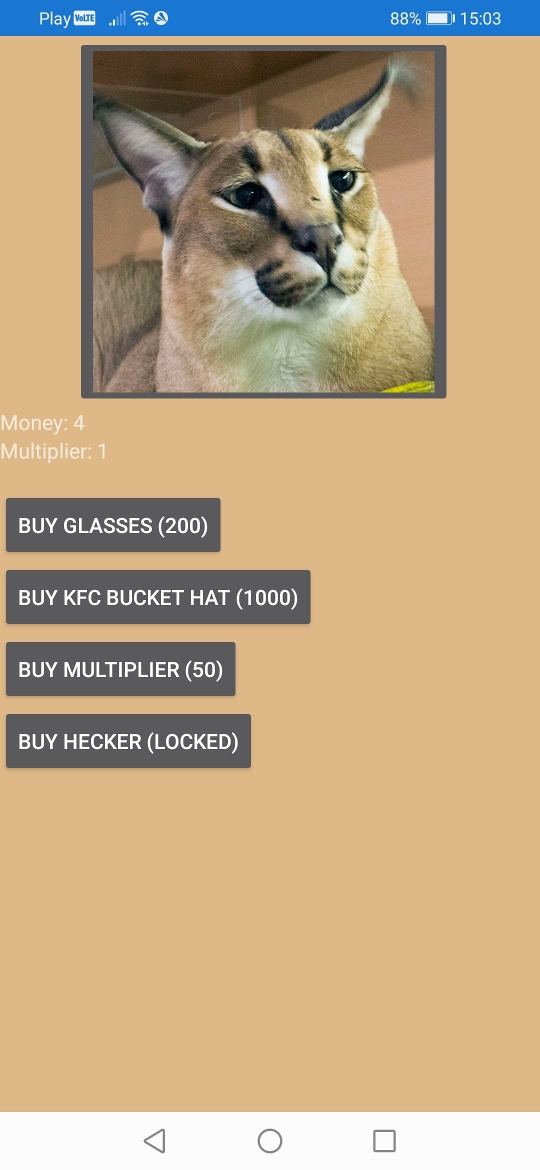 Floppa Clicker Mobile