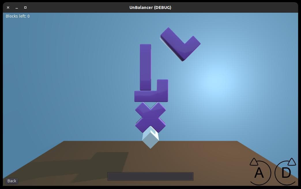 UnBalancer screenshot 2