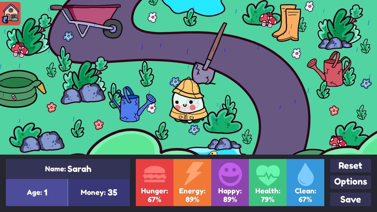 TAMA-GOTH-I: My Monster Pet [GAME JAM] screenshot 3