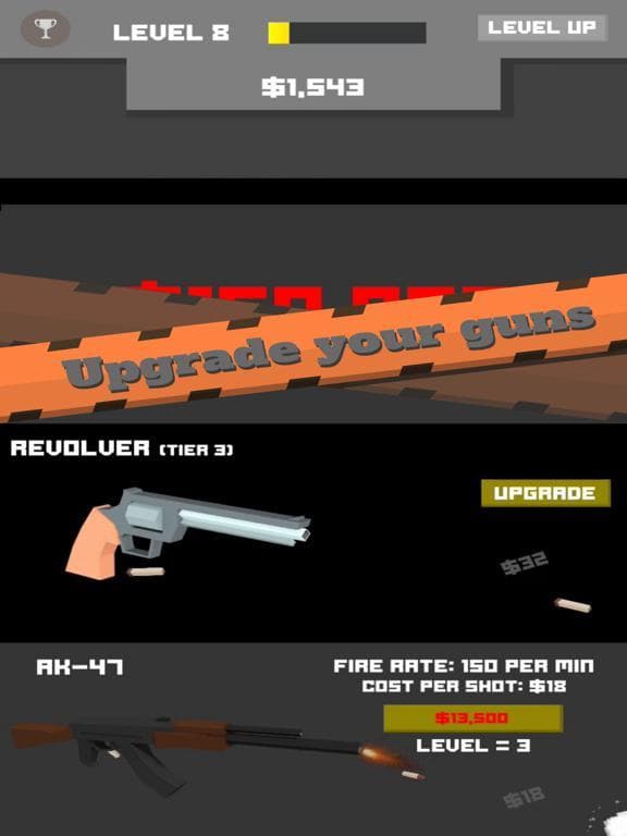 Idle Tap: Guns Tycoon Factory screenshot 2