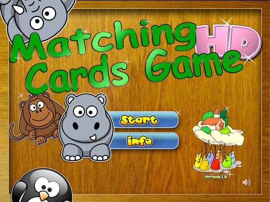 Matching Cards Game For Kids Free screenshot 2