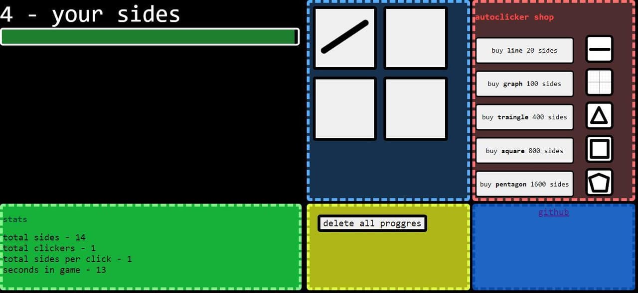 Geometry-clicker Demo screenshot 3
