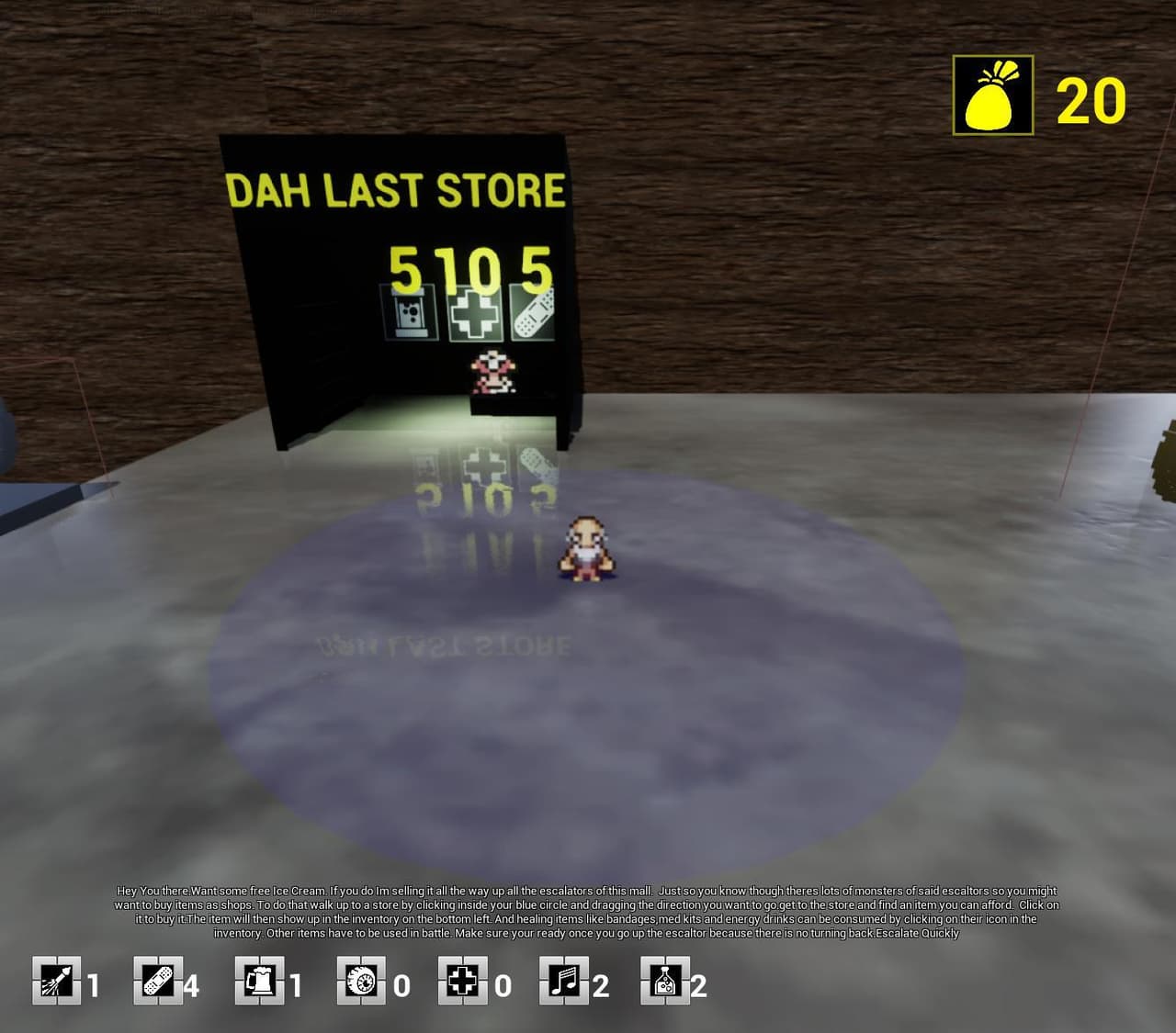 Escalate Mall RPG screenshot 2