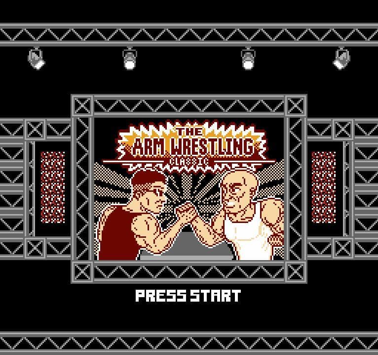 The Arm Wrestling Classic (NES Homebrew) screenshot 3