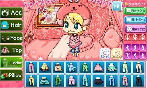 Pajamas Pretty Girl screenshot 3