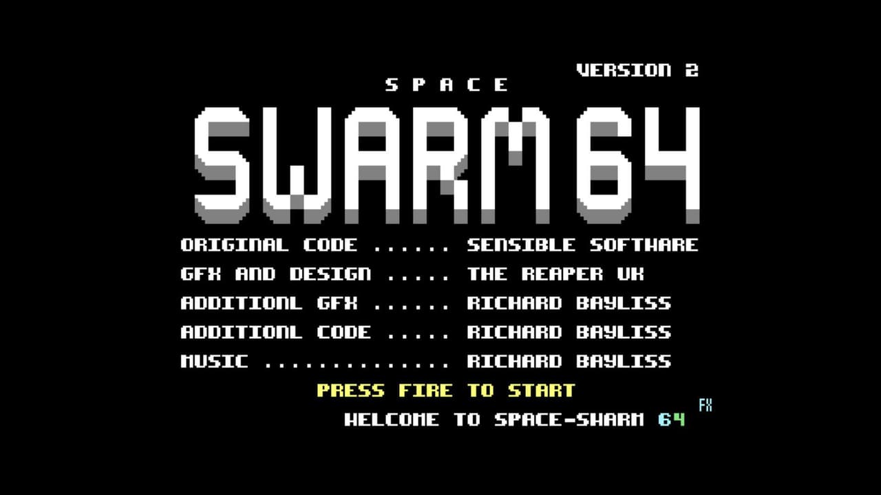 Space Swarm 64 Version 2 (C64) screenshot 3