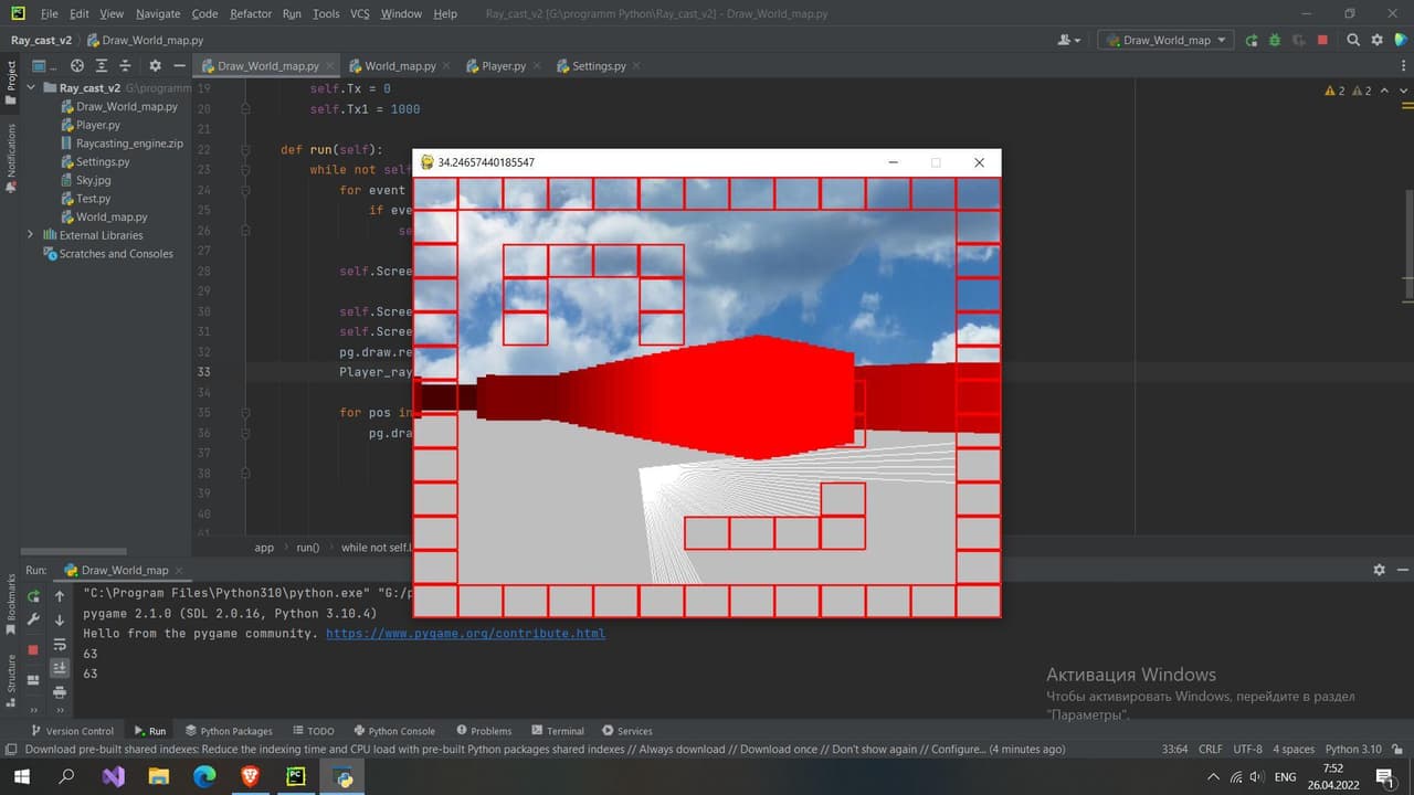 Raycasting-Python