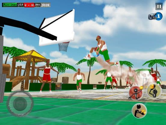 Beach Basketball 2017: Slam Dunk and hoops trainer screenshot 3