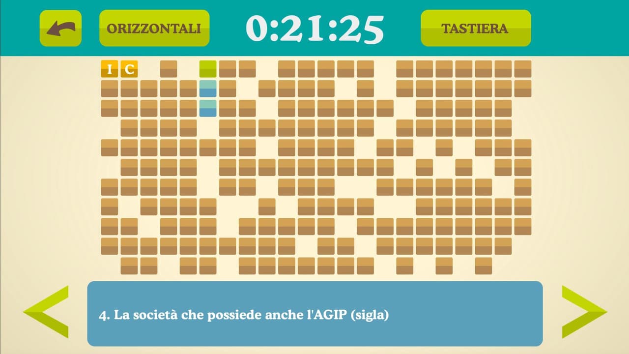 Crosswords in Red screenshot 2