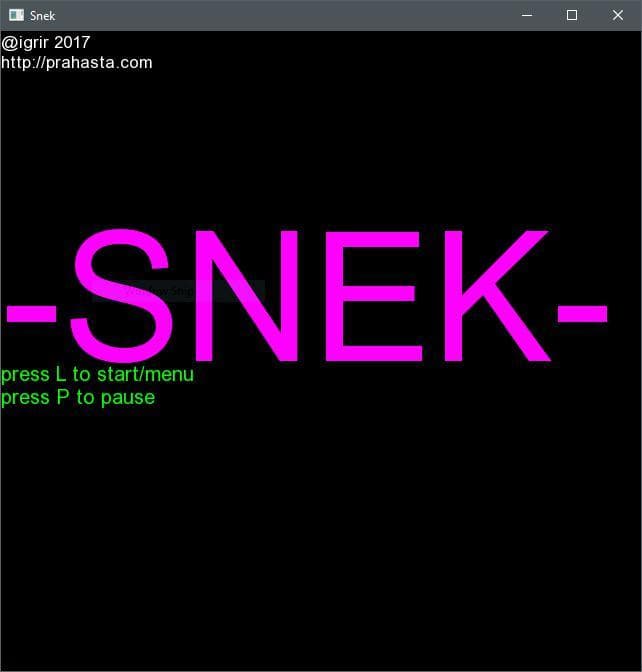 Snek (Giri) screenshot 3
