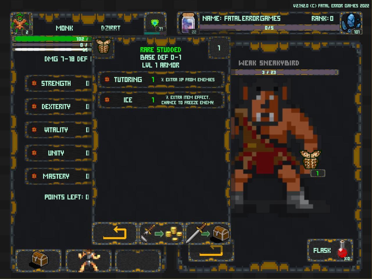 Ladder Clicker - Reroll Evergrind (Demo)