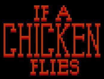 If a chicken flies