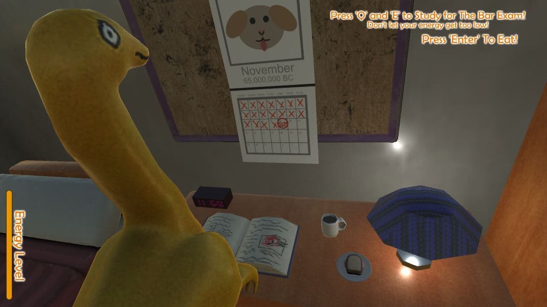 Dino Takes the Bar Exam screenshot 3