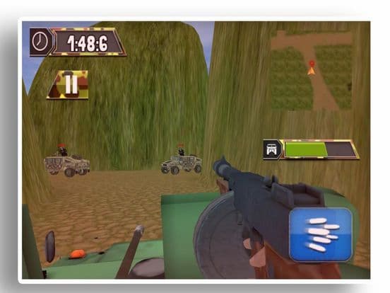 Military vehicle Fight Simulator
