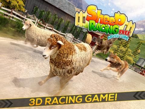 Sheep Racing Adventure in The Tiny Virtual Pet Town screenshot 2