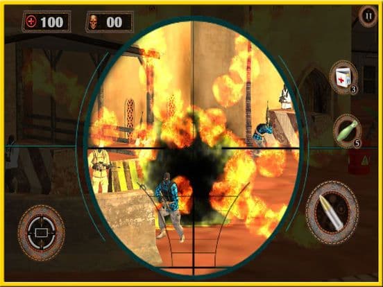 Desert Sniper Strike 3d: Ruthless war missions screenshot 5
