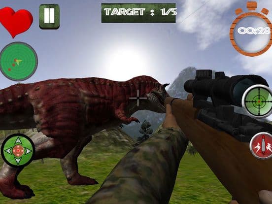 Jurassic Island Angry Dinosaurs Shooting screenshot 3