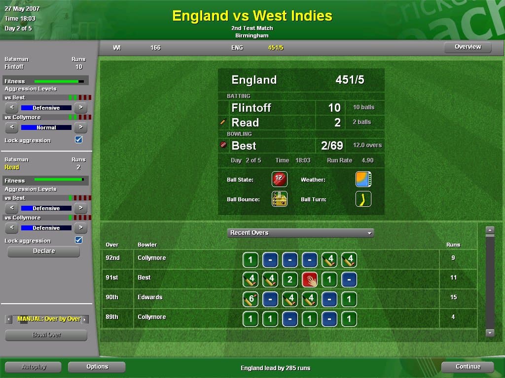 Cricket Coach 2007 screenshot 4