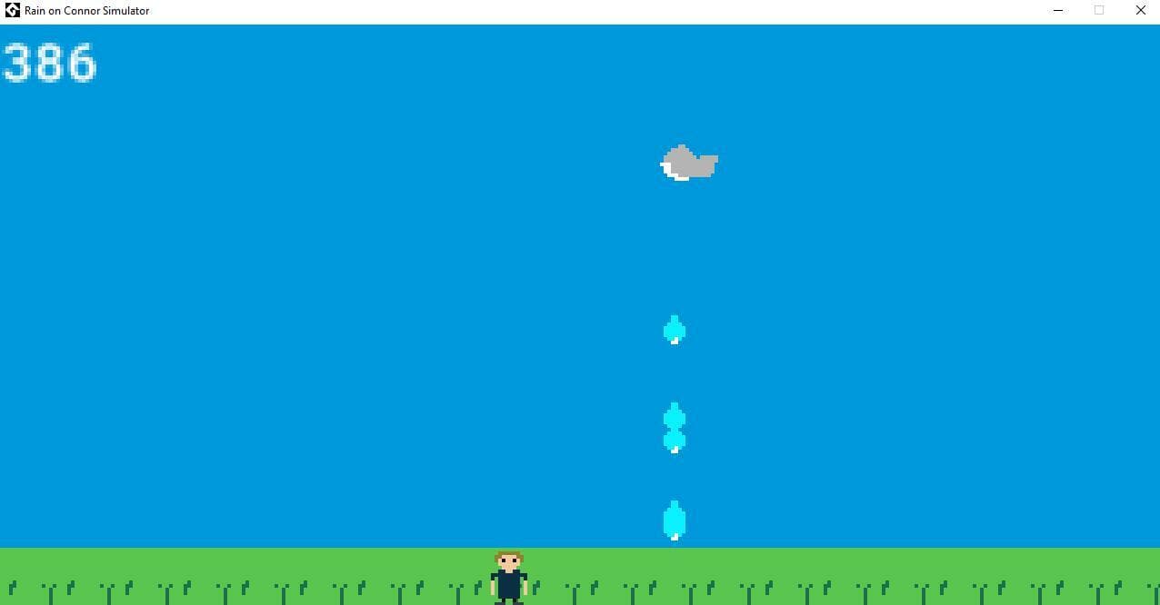 Rain on Connor Simulator