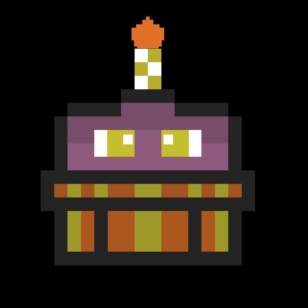 five nights at freddys but pixel verson screenshot 3