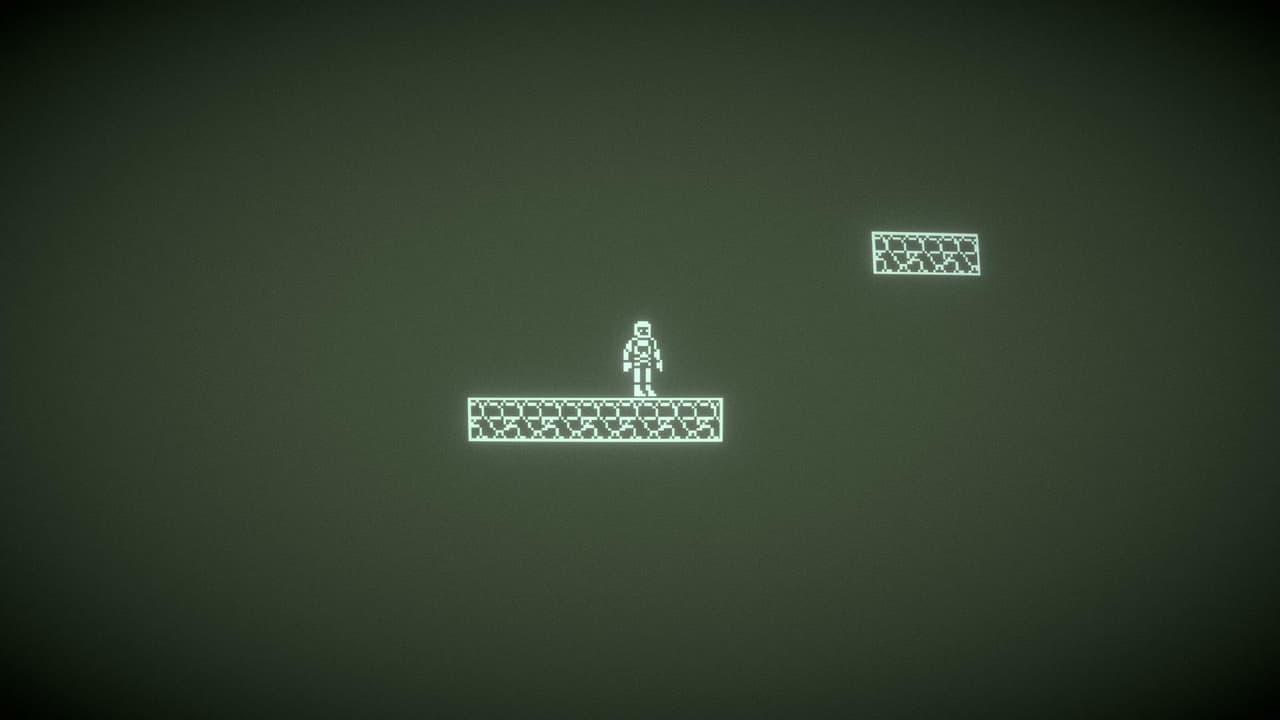 Nokia 3310 Space Platformer screenshot 2