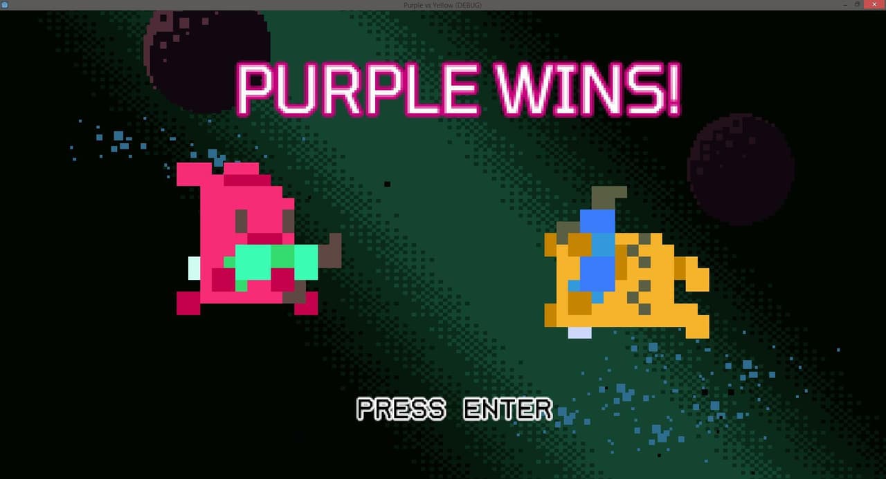 Purple vs Yellow