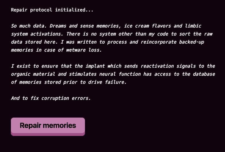 What Isnt Saved (will be lost) screenshot 4