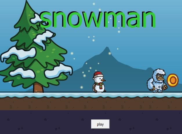 Snowman (itch) (Jayometric Students) screenshot 2