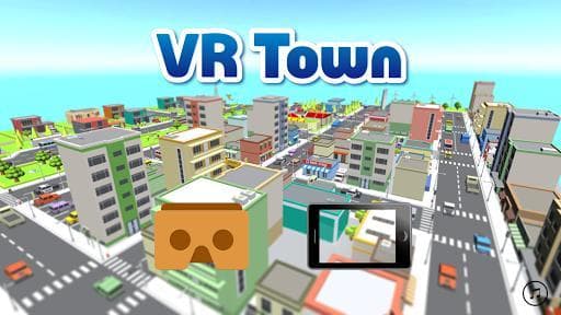 VR Town (Cardboard) screenshot 2
