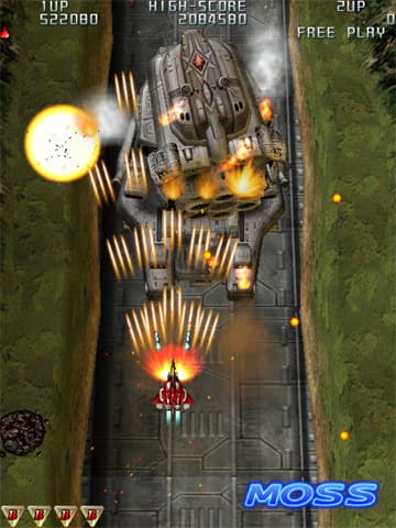 Raiden 3 screenshot 2