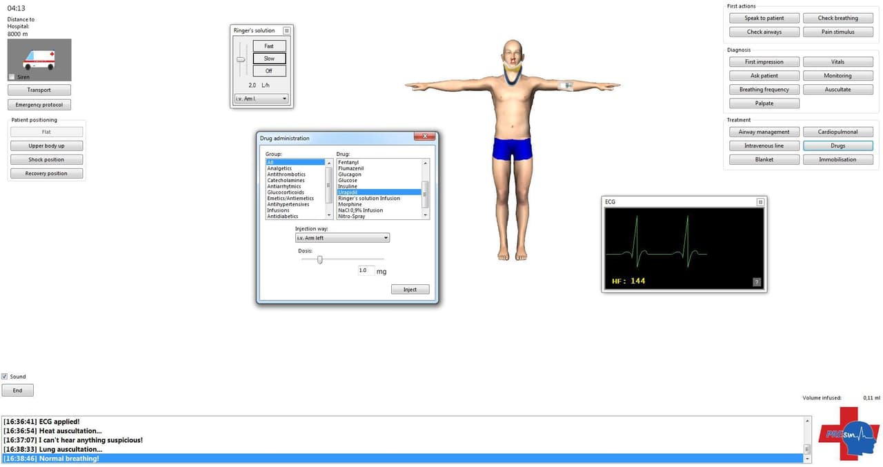 PRESim - Paramedic Simulator